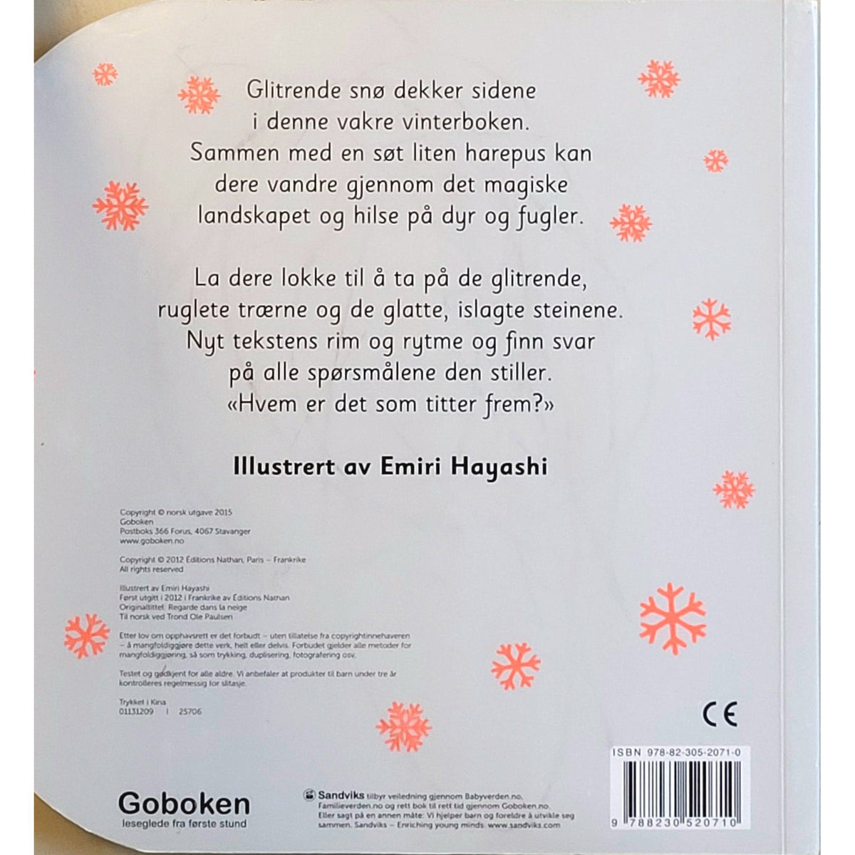 Spor i snøen