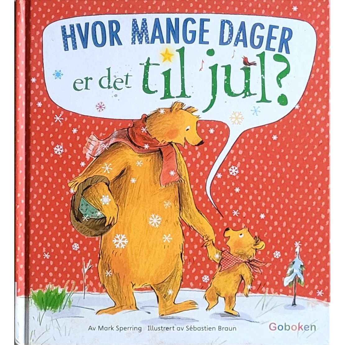 Hvor mange dager er det til jul?, brukte bøker av Mark Sperring