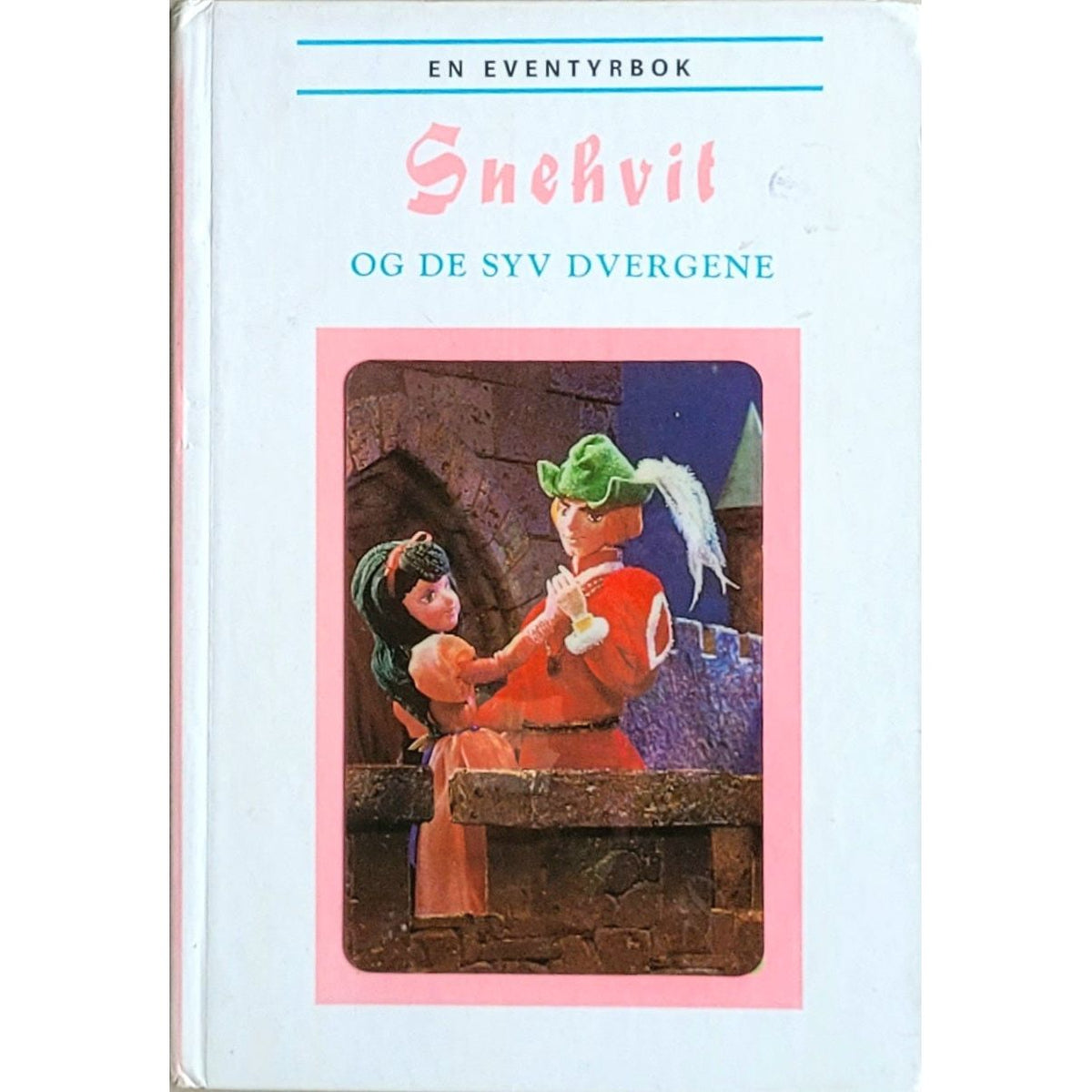 En eventyrbok - Snehvit og de syv dvergene, brukte bøker