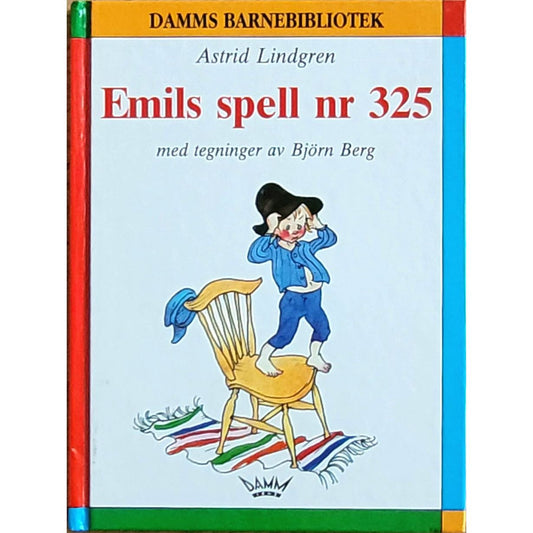 Emils spell nr 325, brukte bøker av Astrid Lindgren og Björn Berg