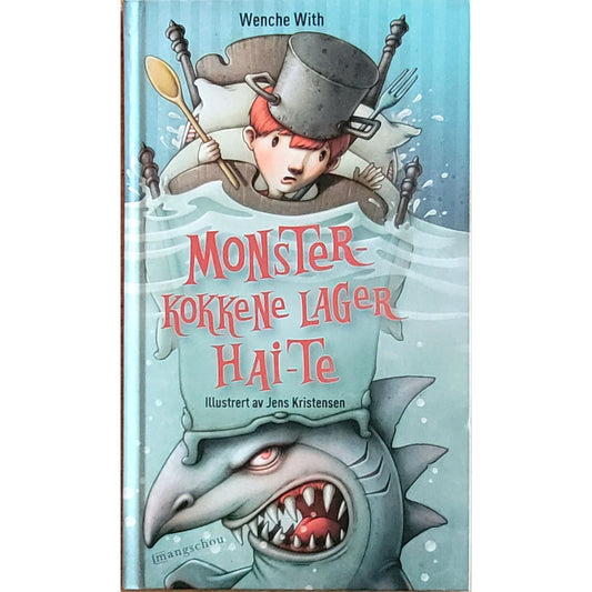 Monsterkokkene lager hai-te, Brukte bøker av Wenche With og Jens Kristensen