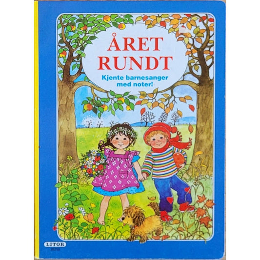 Året rundt - Kjente barnesanger med noter!, brukte bøker