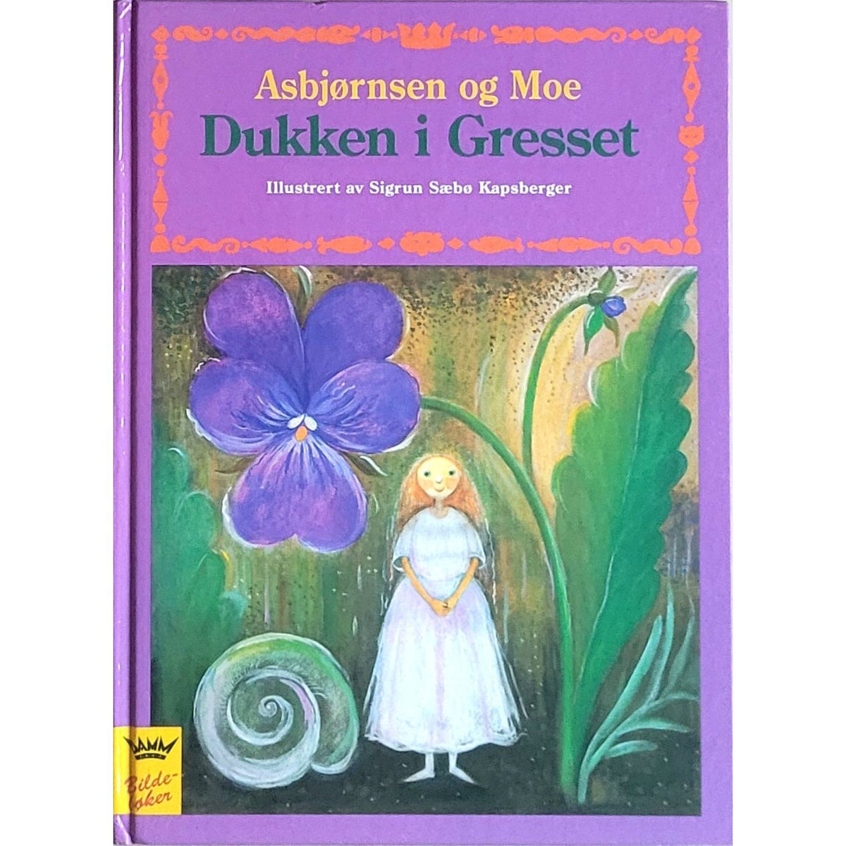 Asbjørnsen og Moe - Dukken i gresset: Brukte bøker av Sigrun Sæbø Kapsberger