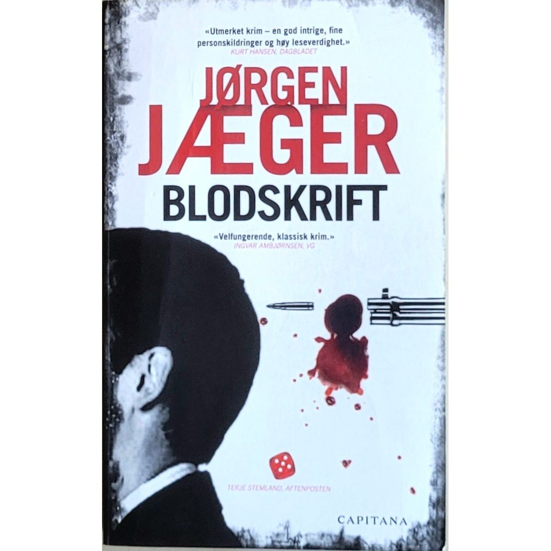 Ole Vik - 4 Blodskrift. Brukte bøker av Jørgen Jæger