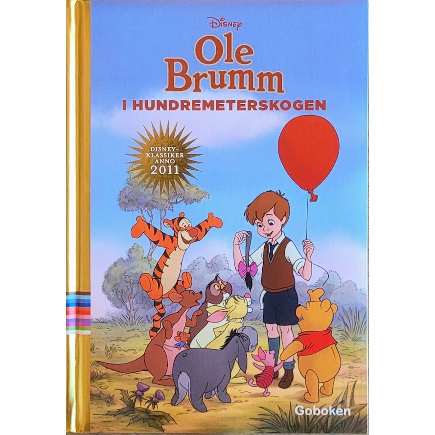 Ole Brumm i Hundremeterskogen. Brukte bøker fra Disney
