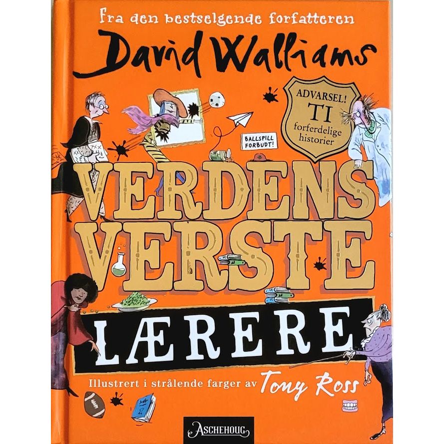 Verdens verste lærere - Brukte barnebøker av David Walliams