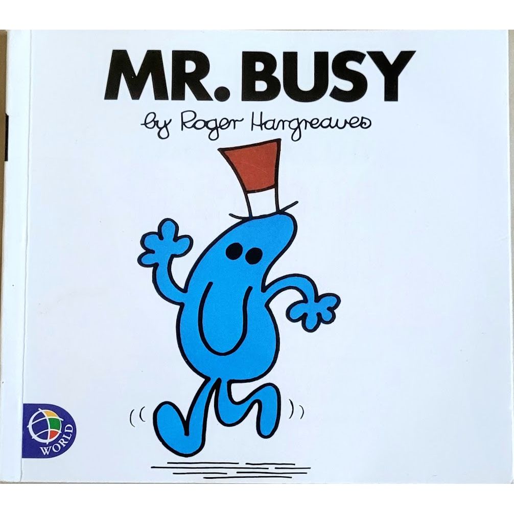 Mr. Mr. Busy (38), brukte bøker av Roger Hargreaves