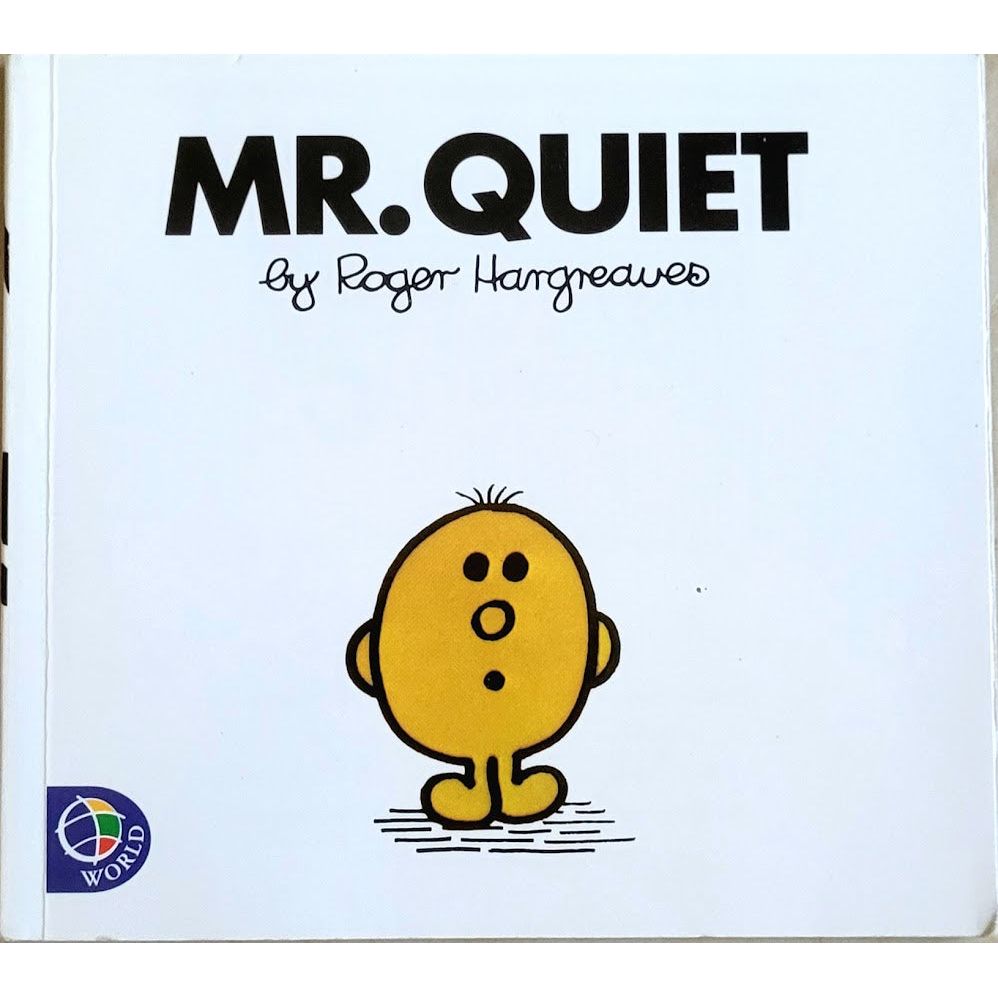 Mr. Quiet (29), brukte bøker av Roger Hargreaves