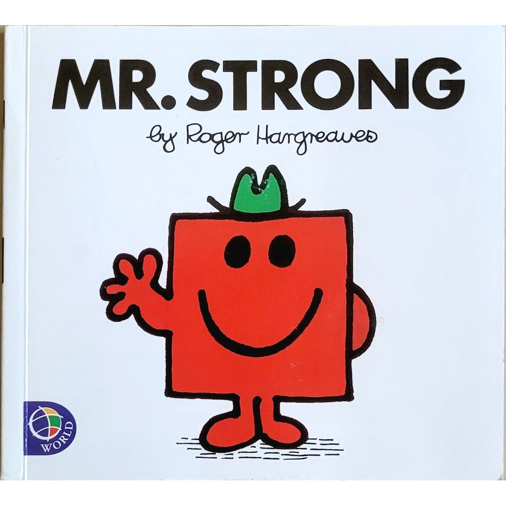 Mr. Strong (26), brukte bøker av Roger Hargreaves
