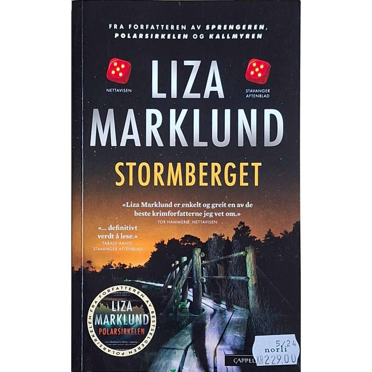 Polarsirkelen 3 - Stormberget, brukte bøker av Liza Marklund