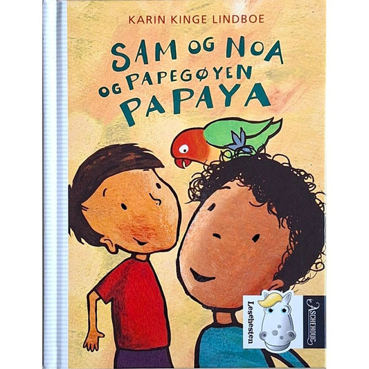 Lindboe, Karin Kinge: Sam og Noa og papegøyen Papaya