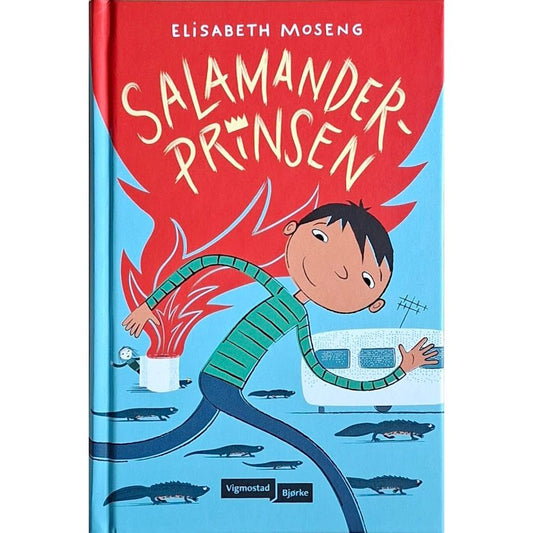 Salamanderprinsen. barnebøker av Elisabeth Moseng