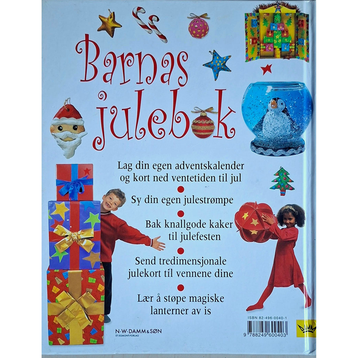 Barnas julebok. Brukte bøker av Jane Bull. Inventaret bruktbokhandel