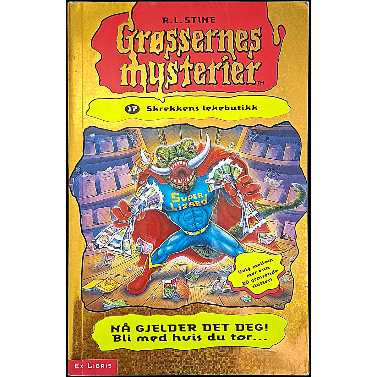 Grøssernes mysterier 17 - Skrekkens lekebutikk - Brukte bøker av R.L. Stine