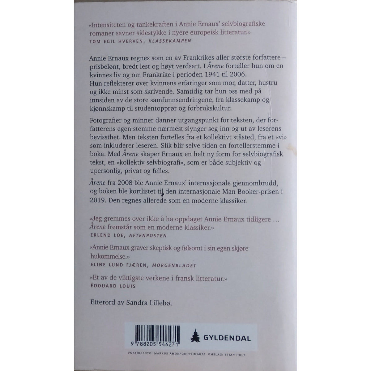 Annie Ernaux: Årene. Brukte bøker av Annie Ernaux