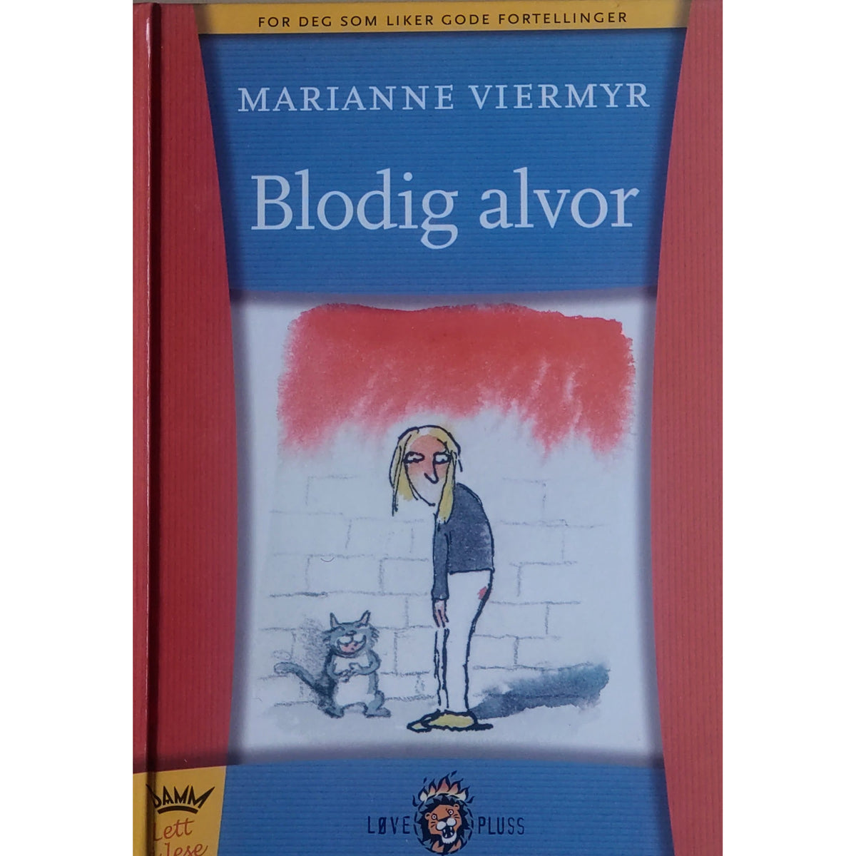 Blodig alvor - Brukte bøker av Marianne Viermyr. Løve Pluss