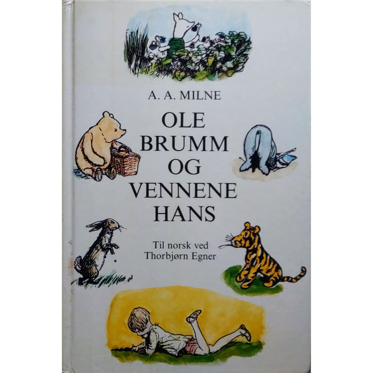 Ole Brumm og vennene hans. Brukte bøker av A. A. Milne