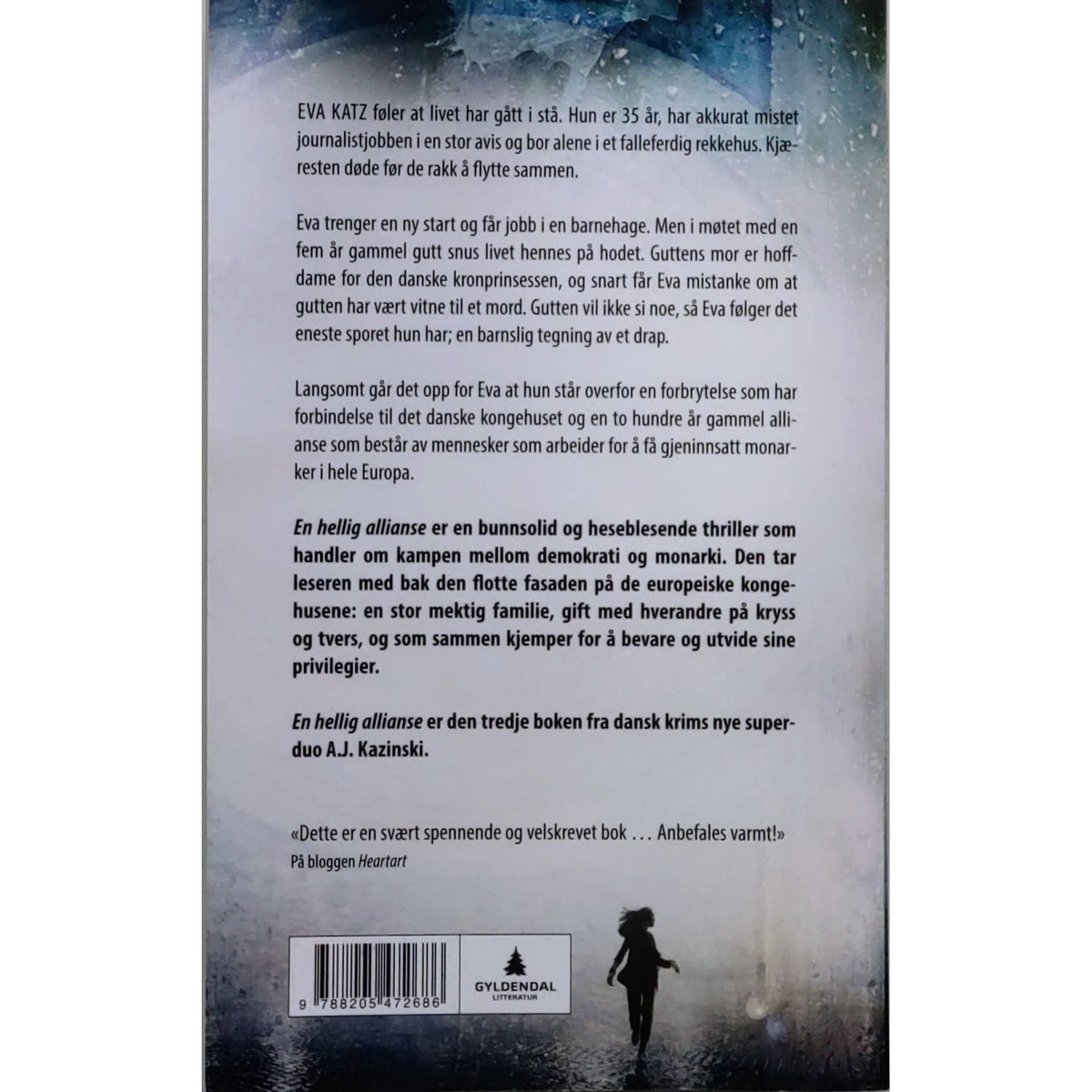 Kazinski, A.J.:  En hellig allianse. Brukte bøker av A..J. Kazinsky