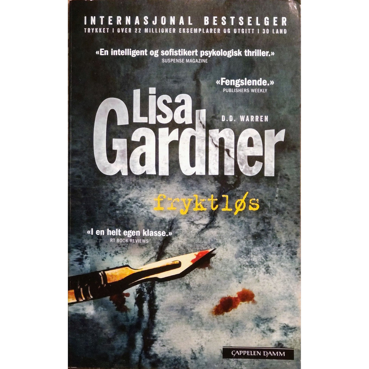 Fryktløs, brukte bøker av Lisa Gardner