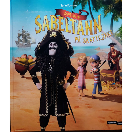 Kaptein Sabeltann på skattejakt, brukte bøker av Terje Formoe