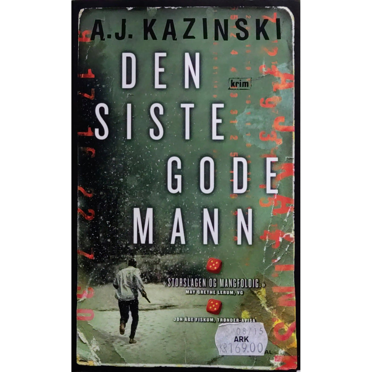Kazinski, A.J.:  Den siste gode mann. Brukte bøker av A..J. Kazinsky