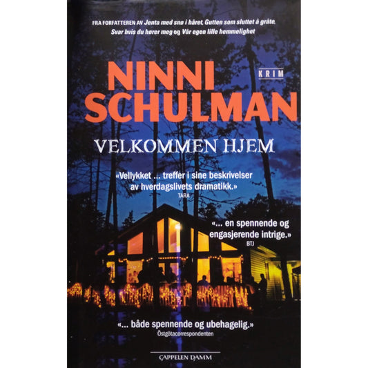 Schulman, Ninni:  Velkommen hjem. Brukte bøker av Ninni Schulman