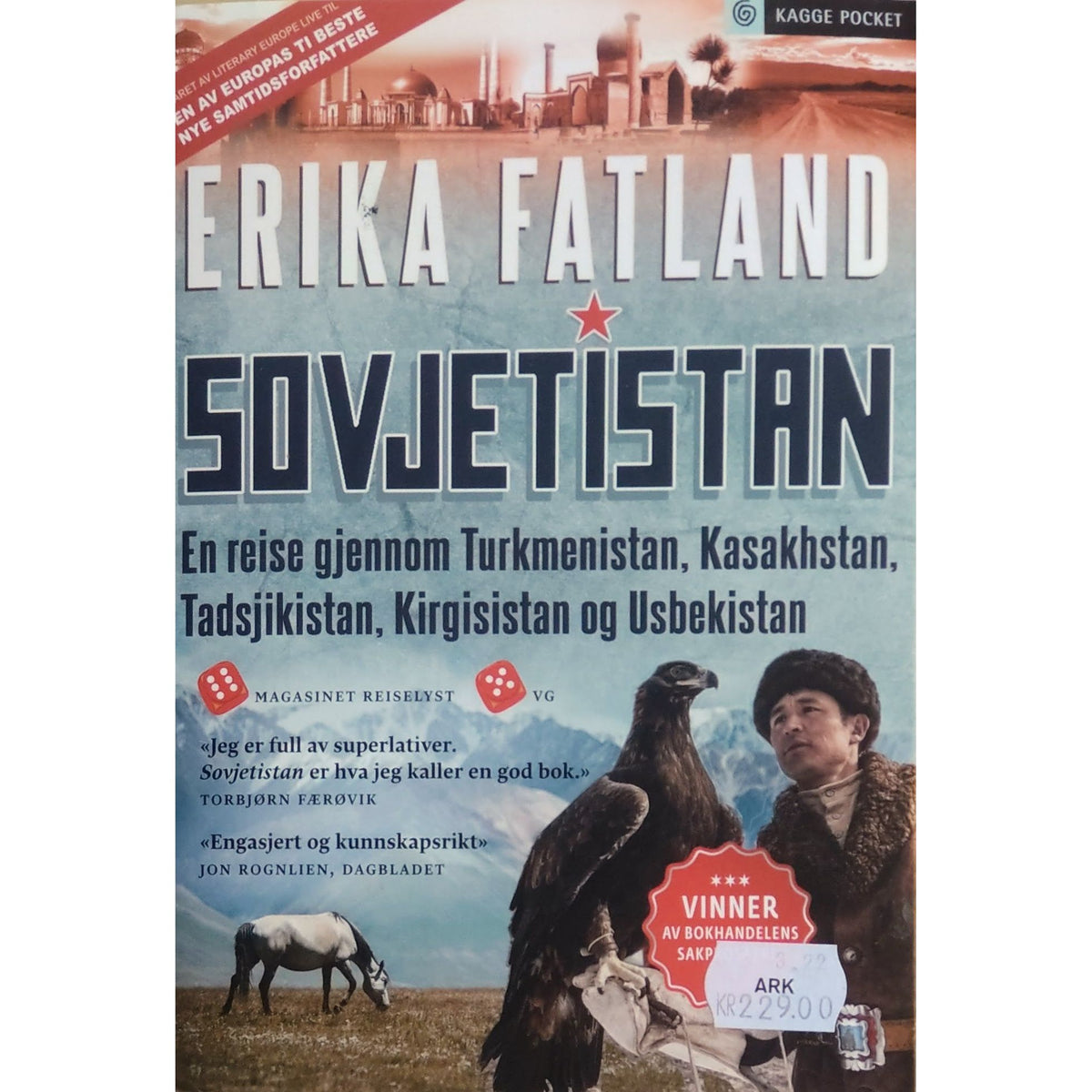 Sovjetistan, brukte bøker av Erika Fatland. Reiseskildring