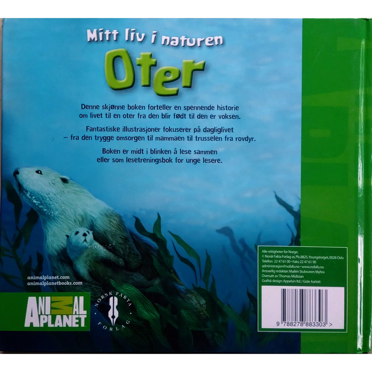 Mitt liv i naturen - Oter - Brukte bøker fra Animal Planet