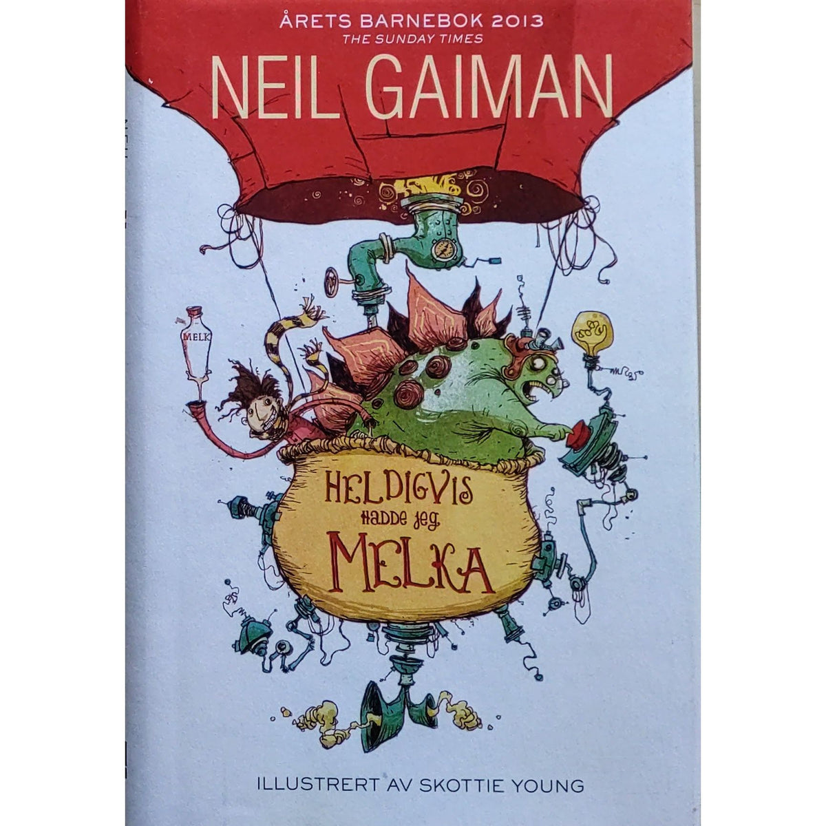 Heldivis hadde jeg melka, brukte bøker av Neil Gaiman
