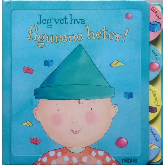 Jeg vet hva figurene heter! Brukte bøker om figurer