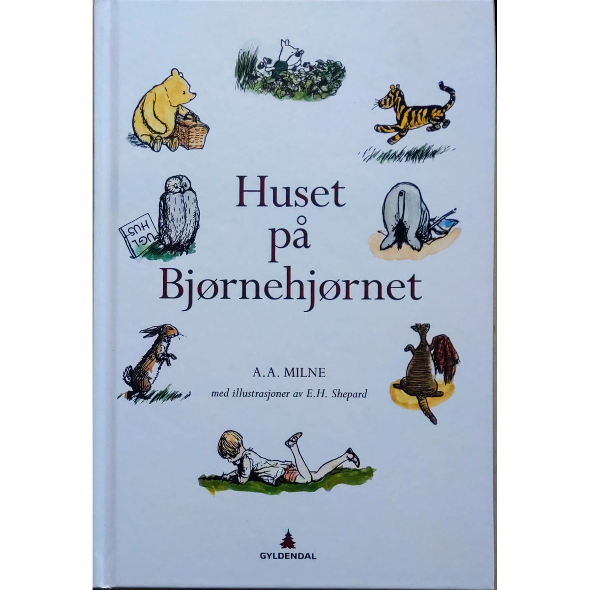 Huset på Bjørnehjørnet. Brukte bøker om Ole Brumm av A. A. Milne