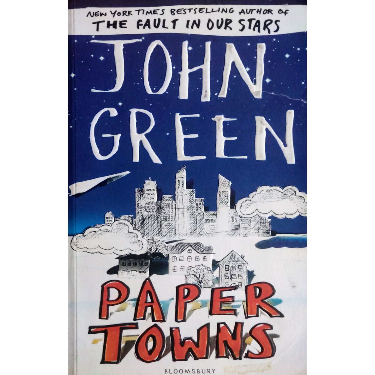 Paper towns. Brukte bøker av John Green