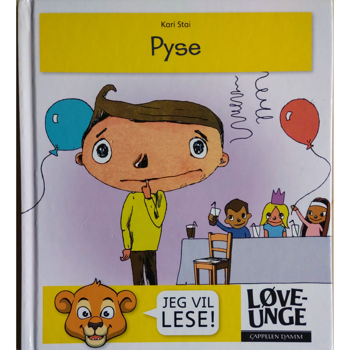 Løveunge - Jeg vil lese!: Pyse - brukte bøker av Kari Stai
