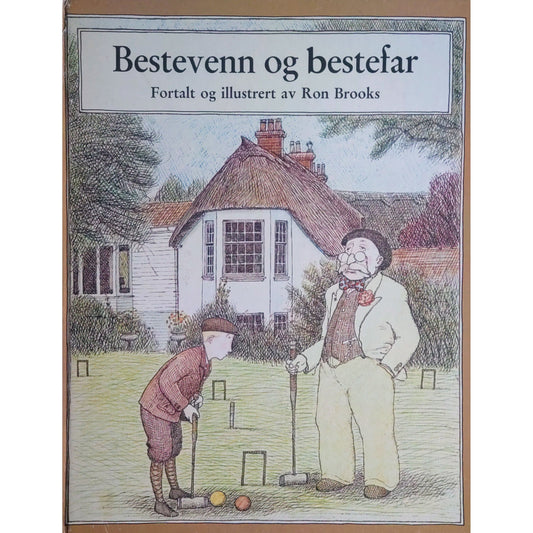 Bestevenn og bestefar. Brukte bøker av Ron Brooks