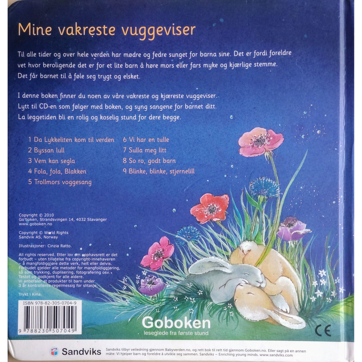 Mine vakreste vuggeviser, brukte bøker fra GoBoken