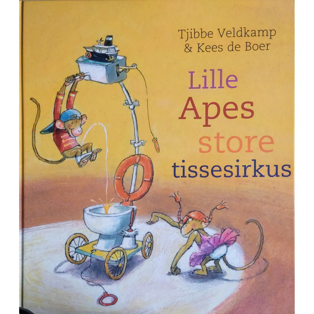 Lille Apes store tissesirkus, brukte bøker av Tjibbe Veldkamp og Kees de Boer