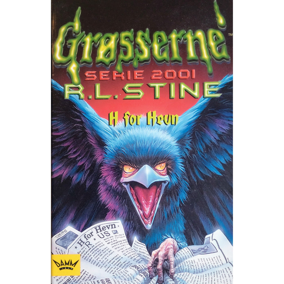 Grøsserne Serie 2001 #7 - H for hevn - Brukte bøker av R.L. Stine