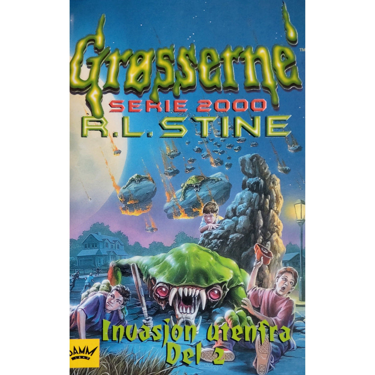 Grøsserne Serie 2000 #05 - Invasjon utenfra Del 2. Brukte bøker av R.L. Stine