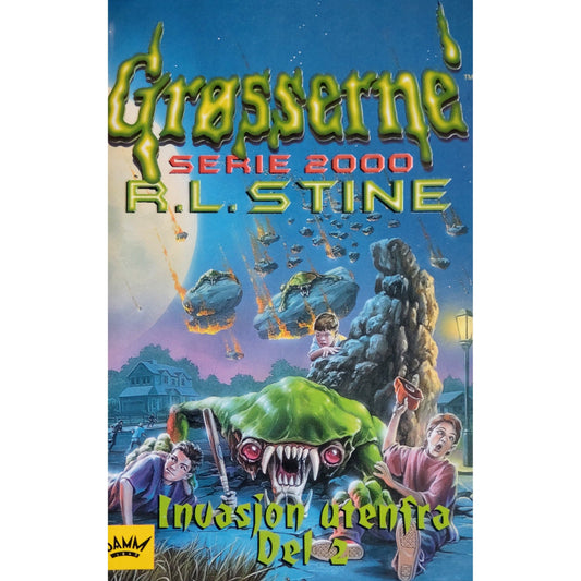 Grøsserne Serie 2000 #05 - Invasjon utenfra Del 2. Brukte bøker av R.L. Stine