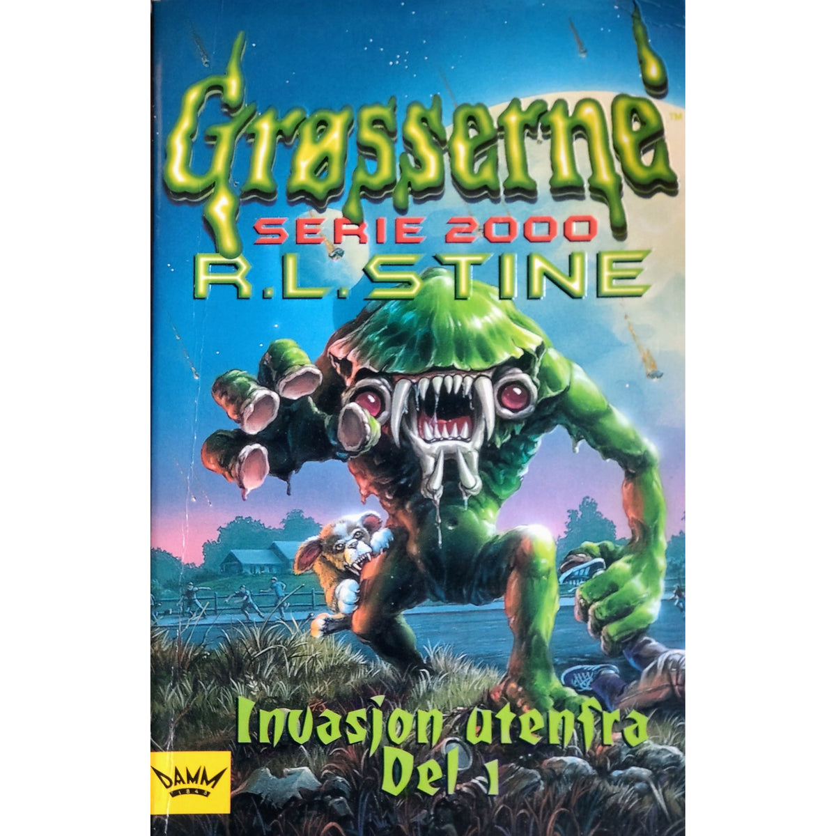 Grøsserne Serie 2000 #04 - Invasjon utenfra Del 1. Brukte bøker av R.L. Stine