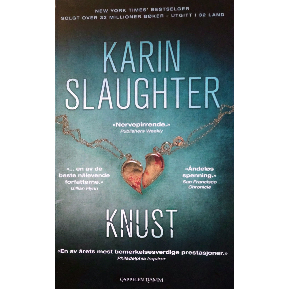 Knust, brukte bøker av Karin Slaughter