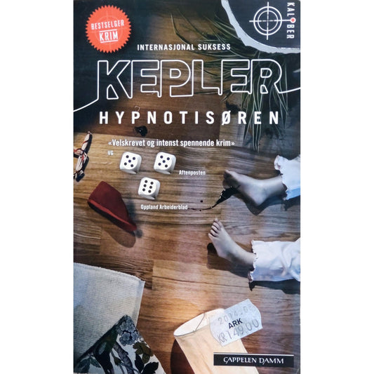 Joona Linna 1 - Hypnotisøren, Brukte bøker av Lars Kepler