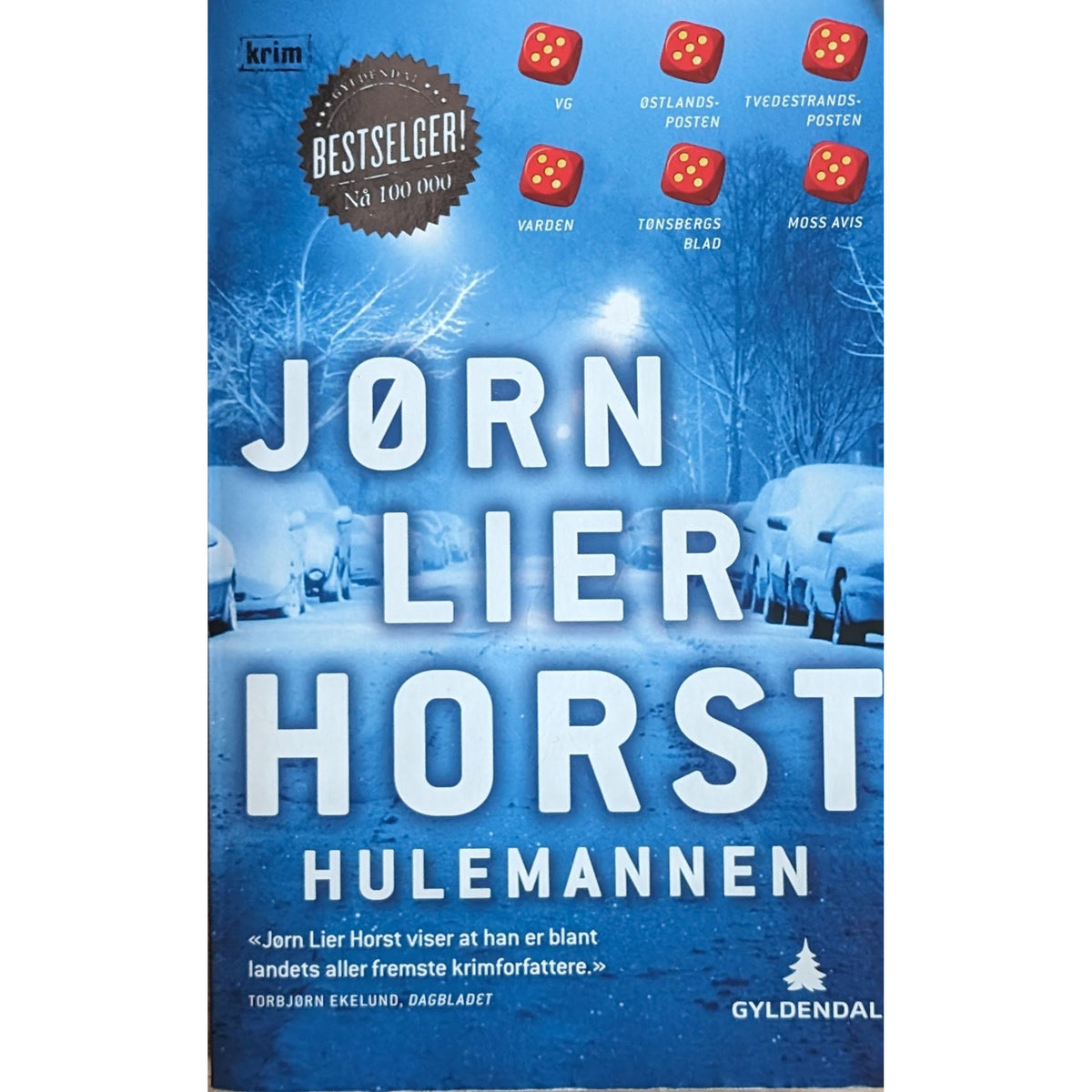 Hulemannen - William Wisting 9 - Brukte bøker av Jørn Lier Horst
