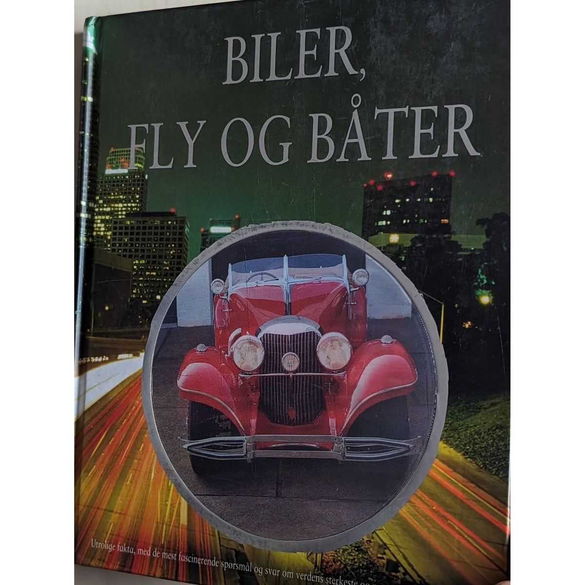 Biler, fly og båter - Brukte faktabøker fra Spektrum forlag