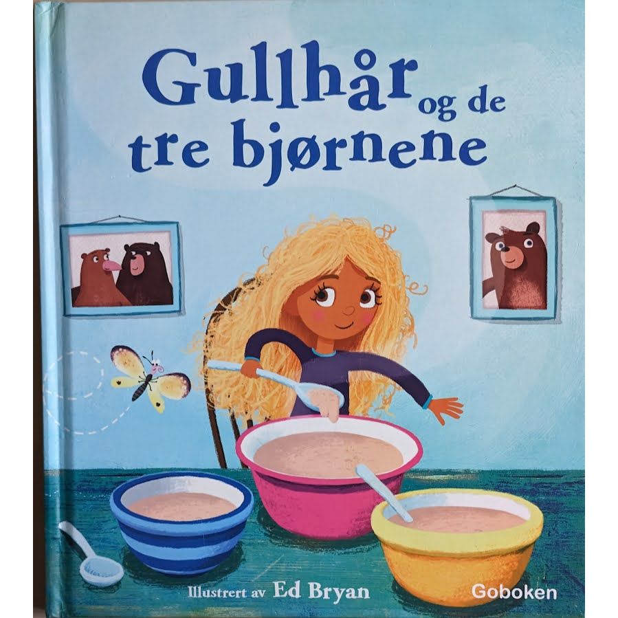 Gullhår og de tre bjørnene, brukte bøker av Ed Bryan