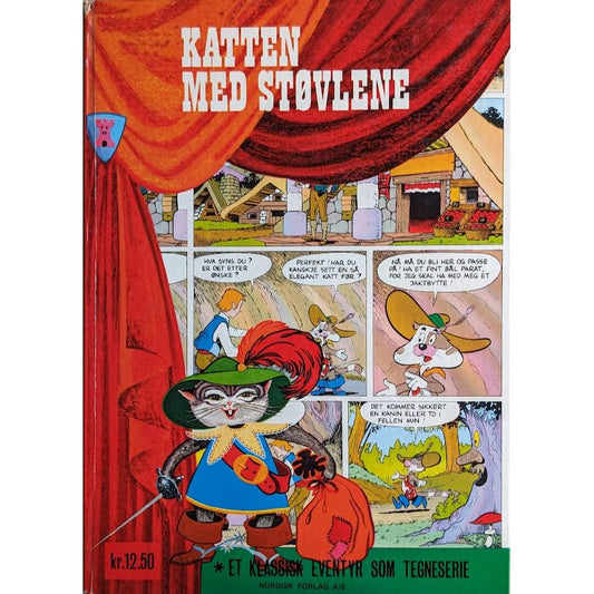 Katten med støvlene, brukte bøker