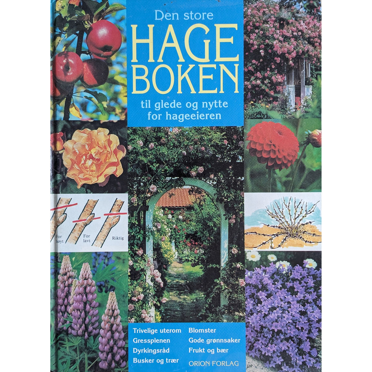 Den store hageboken, brukte bøker av Knut Grobstok