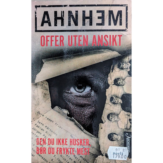 Offer uten ansikt (Fabian Risk 1). Brukte bøker av Stefan Ahnhem