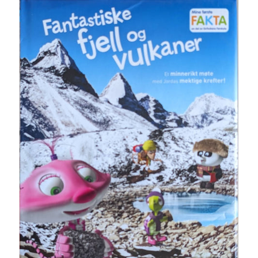 Fantastiske fjell og vulkaner, brukte bøker i Mine første fakta-serien