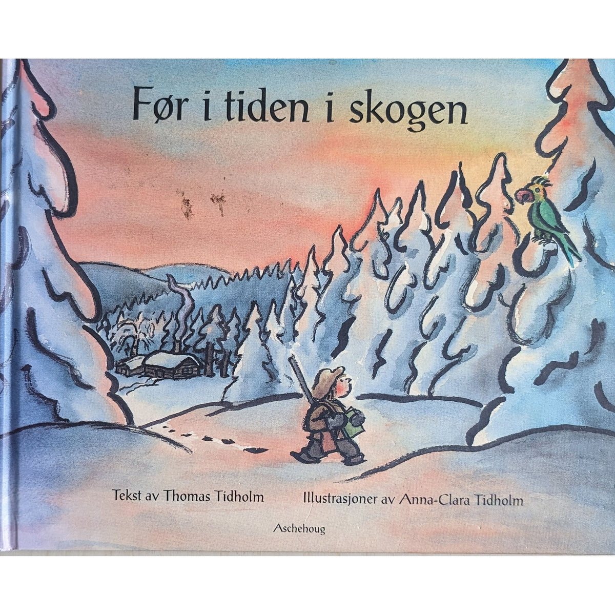 Før i tiden i skogen, brukte bøker av Thomas og Anna-Clara Tidholm